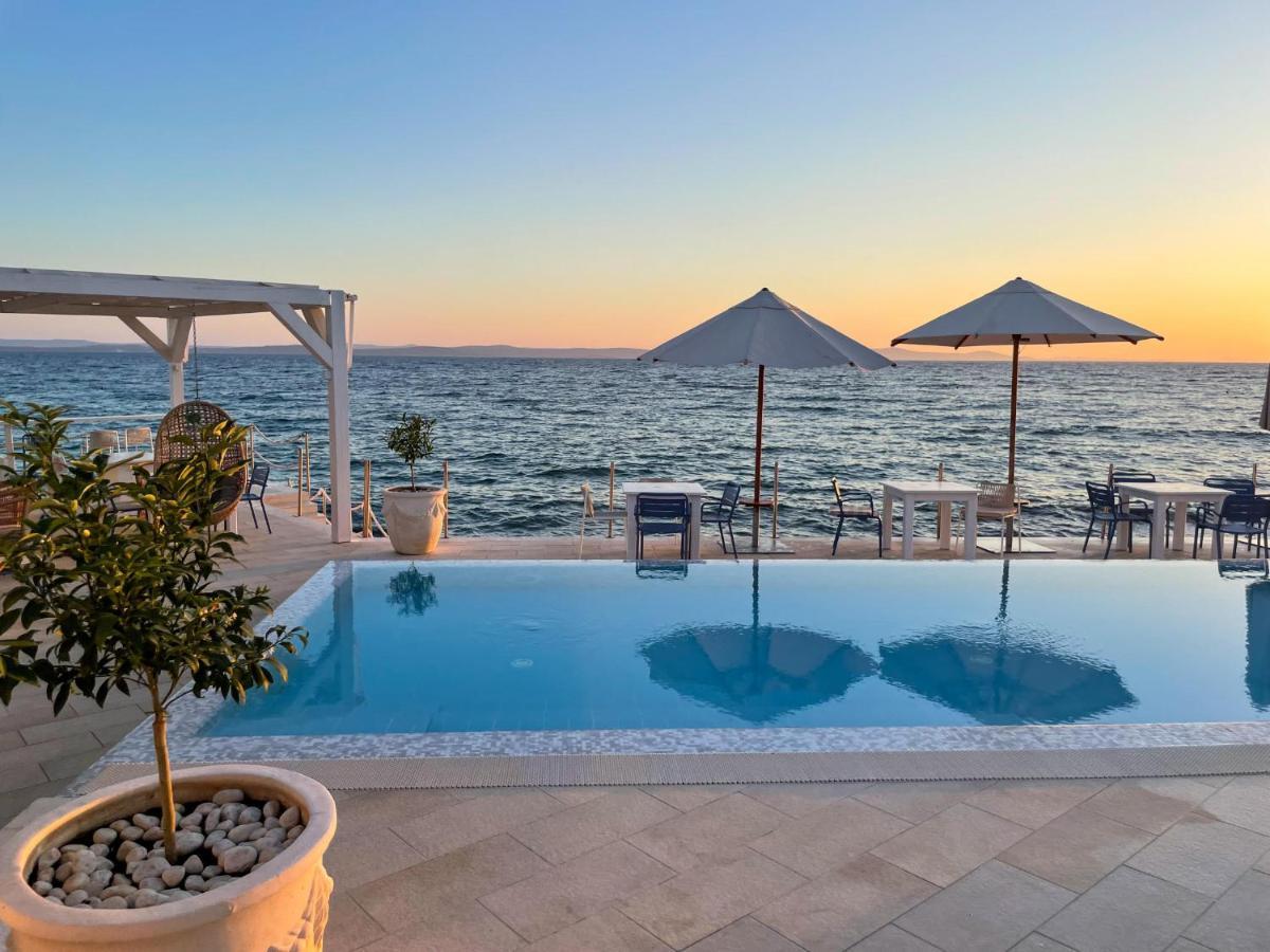 Luxury Two-Floor Apartment In Petrcane With Garden And Pool Exterior foto