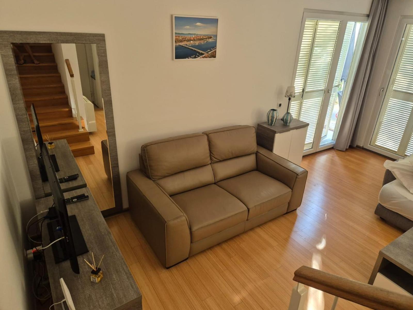 Luxury Two-Floor Apartment In Petrcane With Garden And Pool Exterior foto